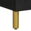 Admore 50cm W Brass Bedside Table