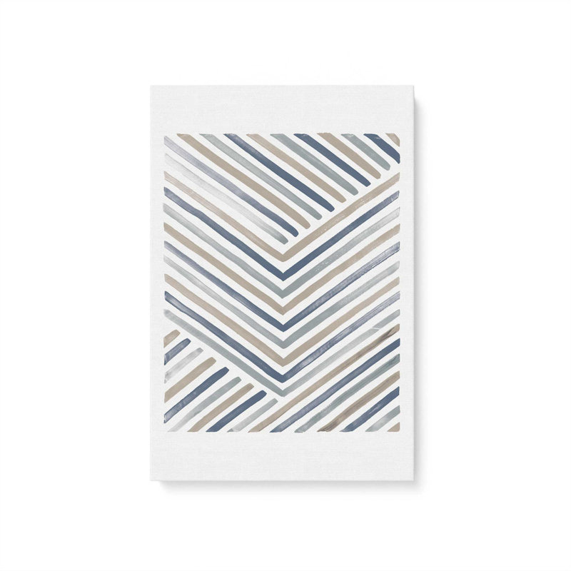 Toile tendue Linear Visions IV, 18 po x 12 po, H 18 po x l 12 po