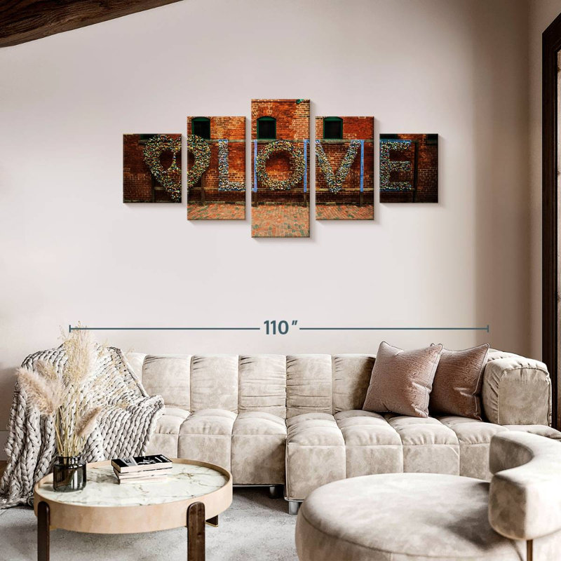 Lidya Locks, 36" H x 80" W