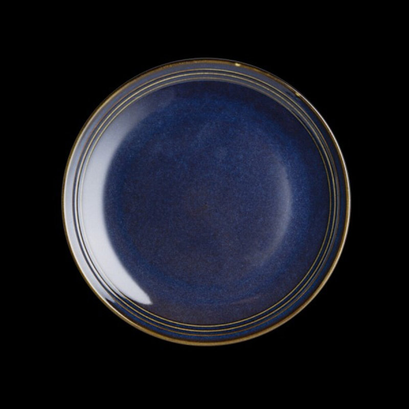 Assiette flipside indigo