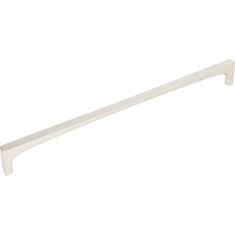 Riverside Bar pull, Polished Nickel, 12"