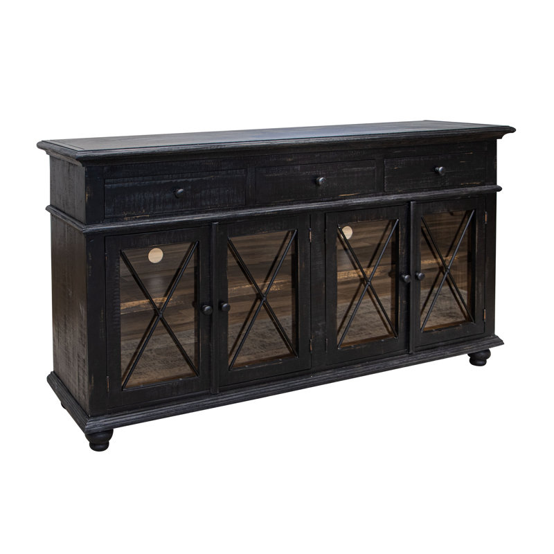 Bonner 3 Drawer 4 Door Sideboard