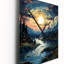 Masterpiece The Starry Day By Vincent III - Landscape & Nature Modern Wall Clock-99631612