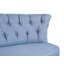 Canapé 2 places Indigo Blue, structure en bois massif, 31,5 po x 31,1 po x 15,7 po | 100% polyester, 32 mousses en mousse pour plus de confort | Facile à nettoyer | Design moderne élégant pour la maison, l'hôtel et le décor rustique-1613904200