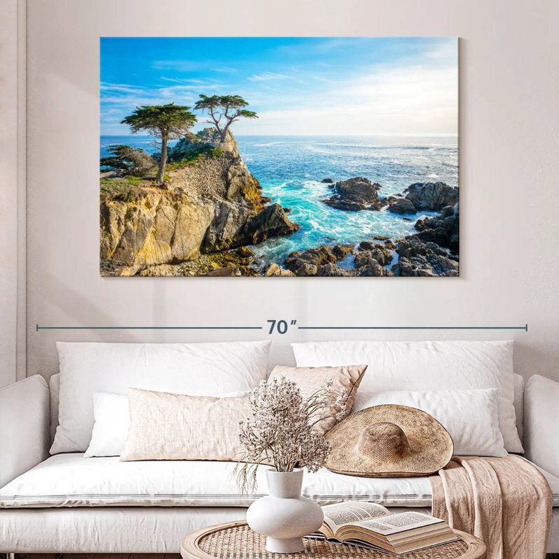 Gillard Bright Pebble Beach, H 34 po x l 51 po