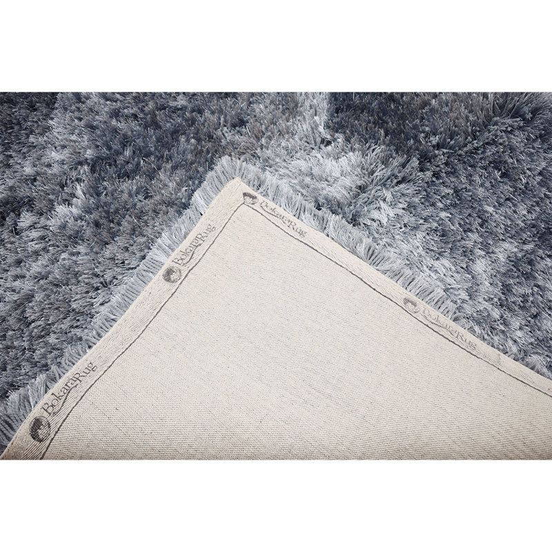 Tapis bleu clair de haute qualité noué à la main Pavilion, Rectangle 10' x 14'
