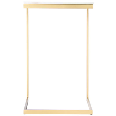 Lawler Marble C- Side Table
