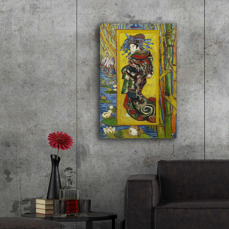 Courtesan d'après Eisen par MASTERS - impression sans cadre, H 36 po x l 24 po x P 0,2 po, Acrylique