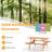 Carmellia 4 - Person Patio Dining Set with Rectangular Table