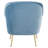 Zahir Velvet Armchair-1221972460