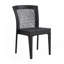 Outdoor PE Rattan Side Dining Chairs