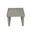 Rustic Acacia Wood Outdoor Side Table