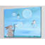 «Bunny Bubbles» par Andrea Doss, reproduction sur toile tendue