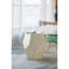 Tabouret de 18 po x 18 po x 21 po avec capes hexagonales, couleur crème et jaune, incrustations incrustées, embellissements en forme de losange, tabouret de table d'appoint ou pour table d'appoint, attributs, ornements, à utiliser comme