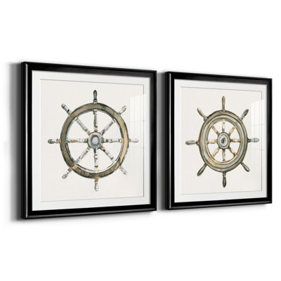" At The Helm I " 2 - Pieces