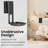 Tilt & Swivel Speaker Wall Mount for Sonos Era 100, Black, 1 Pack