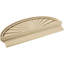 Fronton en uréthane Elliptical Signature, brun clair apprêté-102752103-113054387-113222581