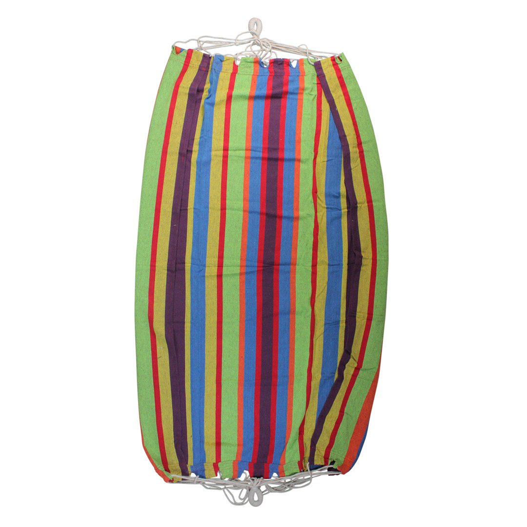 Striped Woven Double Brazilian Hammock Northlight Seasonal