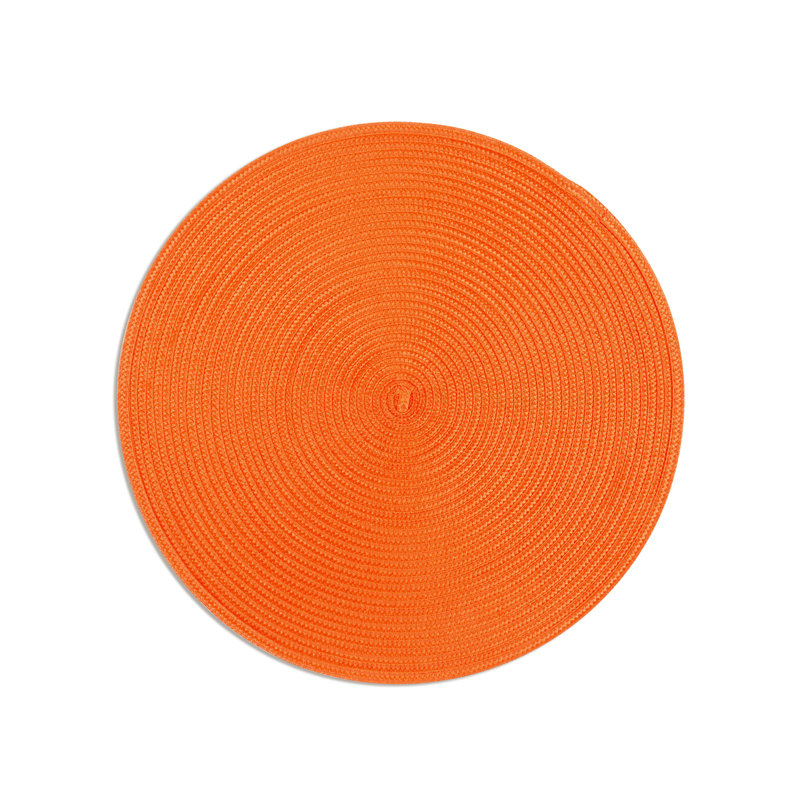 Round Sphere Placemats, Orange