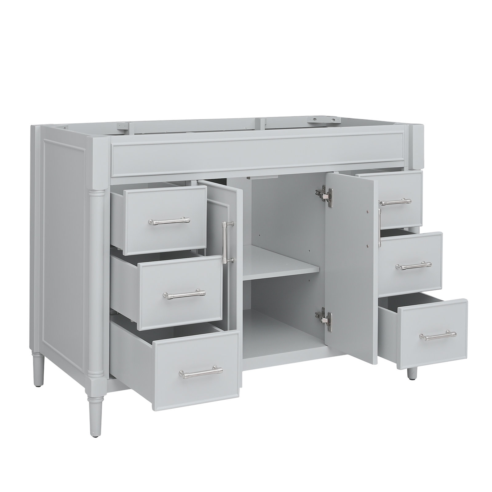Addison 49'' Single Bathroom Vanity, Light Gray