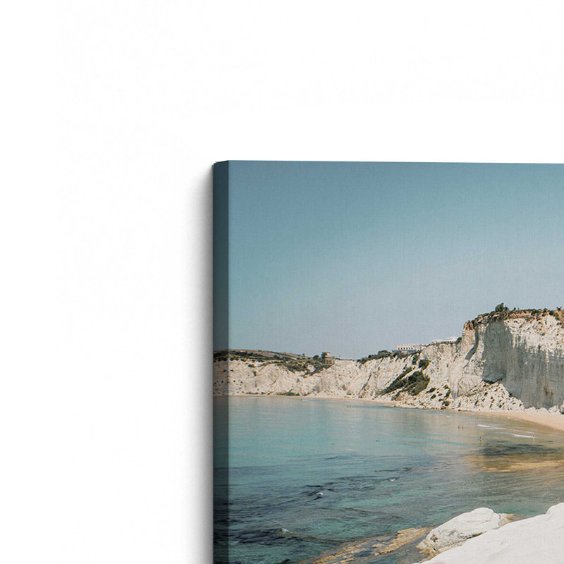 White Cliff Whispers Canvas Print, Wrapped Canvas, 12" H x 18" W x 1.25" D