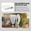 Vidaxl Frost Protection Plant Fleece Covers 5 Pcs White 1.55 X 1.55 M-121122481-121122464