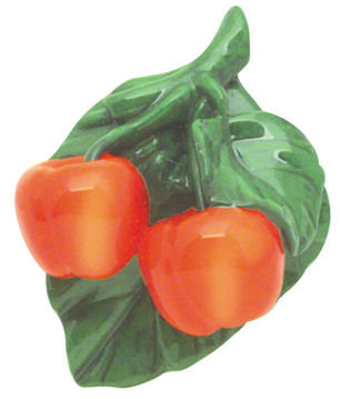 (Paquet de 5) Bouton grappe de cerises