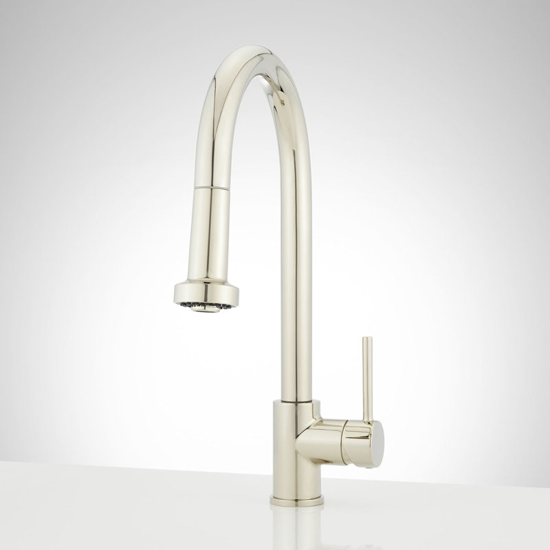 Ridgeway Pull-Down Kitchen Faucet - Polished Nickel, Polished Nickel