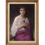 «Woman With Singing Microphone» sur toile-121600305-121600307