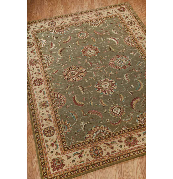 Iulfrith Wool Oriental Indoor Rug