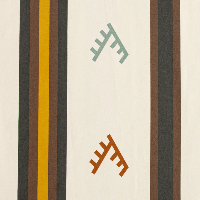 Toluca Twin Cotton Geometric Southwestern Comforter Set