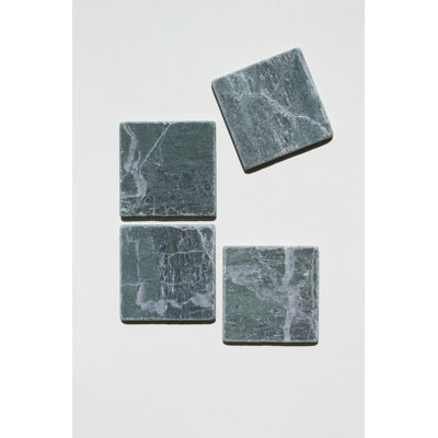 Ensemble de sous-verres en marbre
