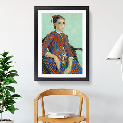 Vangogh Mousme by Vincent Van Gogh - Picture Frame Painting