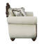 Causeuse en tissu Pierce avec 3 coussins