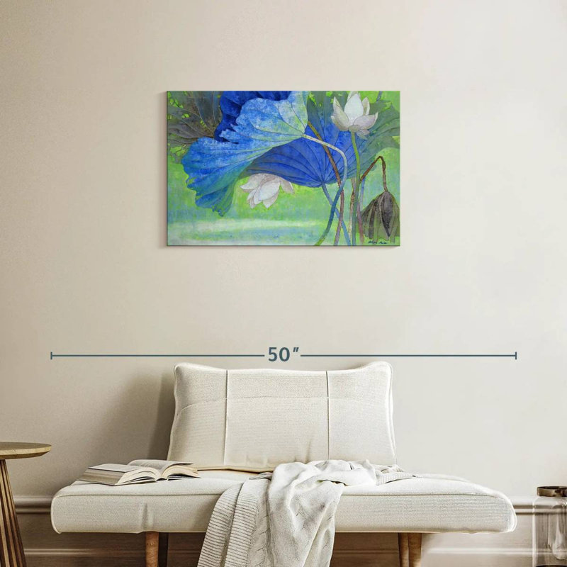 Harnek Azure Early Spring, 20" H x 30" W