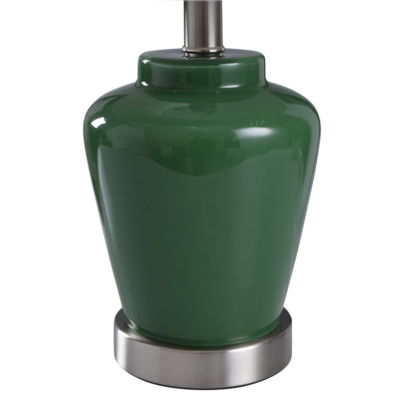 Lampe de table 18,5 po Zayas, Vert