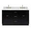 Ensemble de meuble-lavabo double 61 po Partham-2041430496