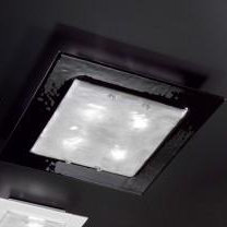 Nubes Glass Flush Mount