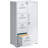 Makeace 4-Drawer Metal Vertical Filing Cabinet with Lock | Home Office Storage Cabinet for Hanging Legal/Letter/A4 Files with Lockable Door, White,Assembly required-1244411700