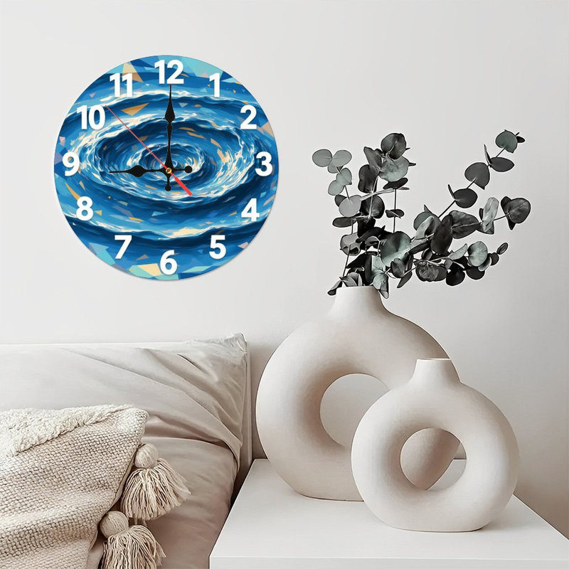 Horloge murale Swirl