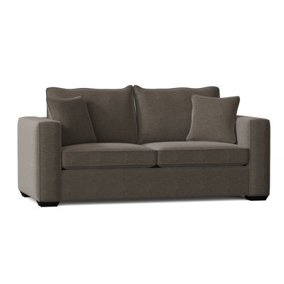 Aceyn Upholstered 79 " Polyester Blend and Plain Weave / Muslin Sofa Bed Reclining