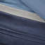 Literie pour grand lit bleu marine 7 pièces
