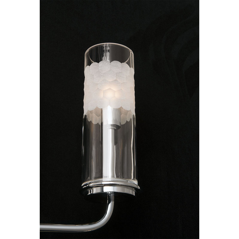 Wentworth 3 - Light Armed Sconce, Polished Nickel