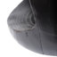 Table d'appoint Mgo Hollow, texture bois, noir-1059580032