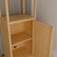41 inch multi-scene use large capacity single door locker with one shelf
