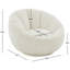 Fauteuil demi-tonneau pivotant de 35,8 po Dama