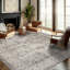 Tapis beige / gris ivoire Nel Paz-194998377