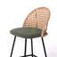 Upholstered Chenille Bar Stool-641677306