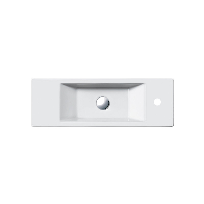 Verso Series 29.5'' L Bathroom Sink, Single (Right)