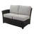 31'' Wide Wicker Patio Sectional with Cushions